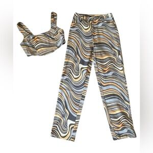 FOREVER 21 Top & Jean (Set 2pcs)